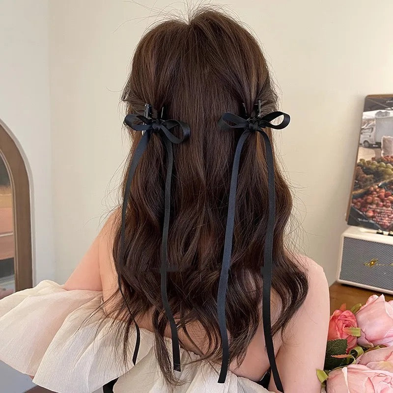 Ballerina Bow clips