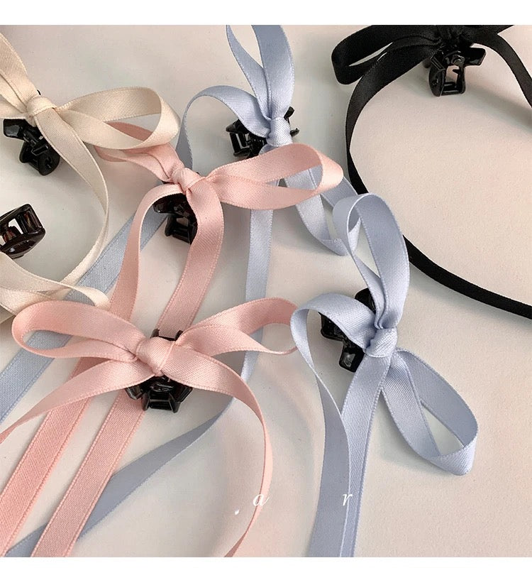 Ballerina Bow clips