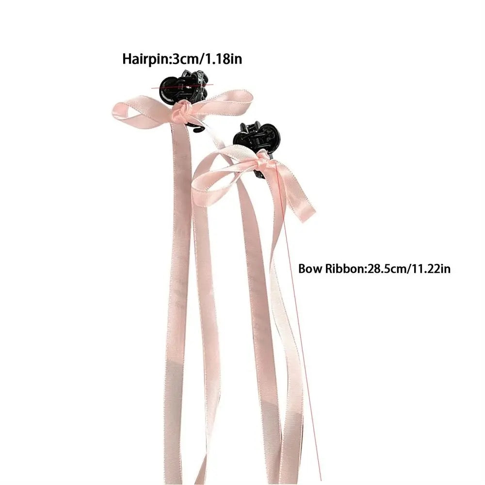 Ballerina Bow clips