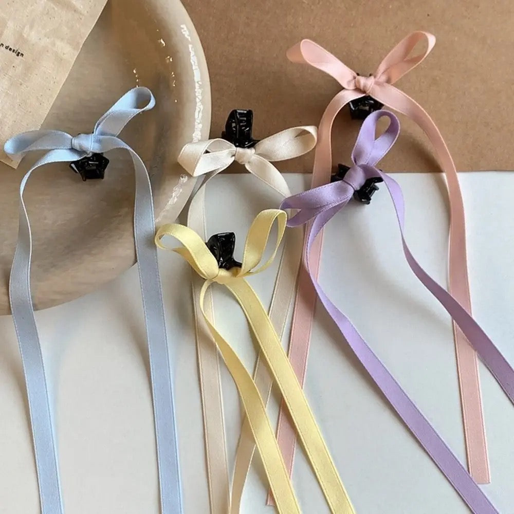 Ballerina Bow clips